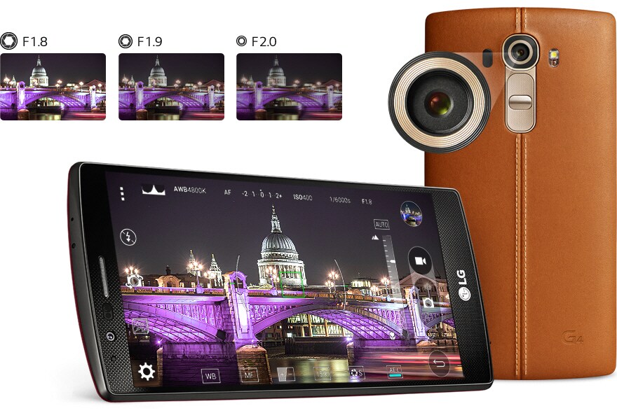 กล้องถ่ายรูปความละเอียด 16 ล้านพิกเซล พร้อมรูรับแสงขนาด F1.8