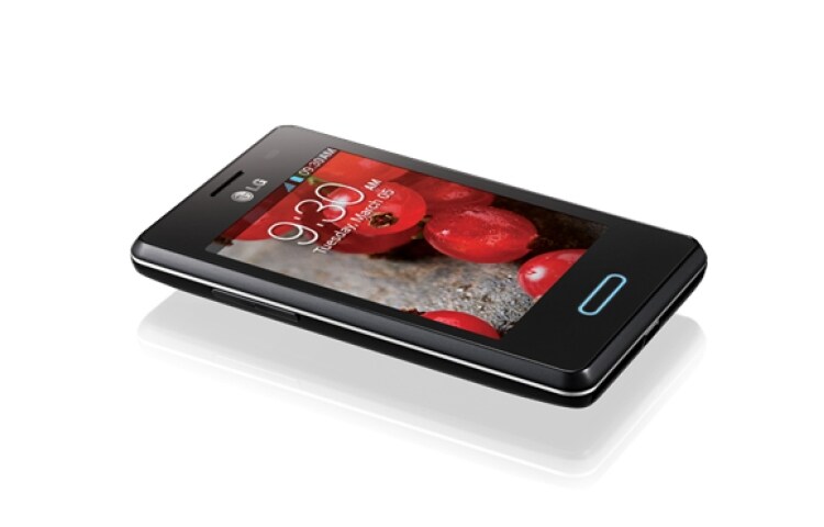 LG Optimus L3 II E425F แอนดรอยด์สมาร์ทโฟน 4.1 Jelly Bean นำเทรนด์ด้วยดีไซน์ล้ำยุค หน้าจอขนาด 3.2 นิ้ว พร้อมหน่วยความจำภายใน 4 GB , E425F Optimus L3 II