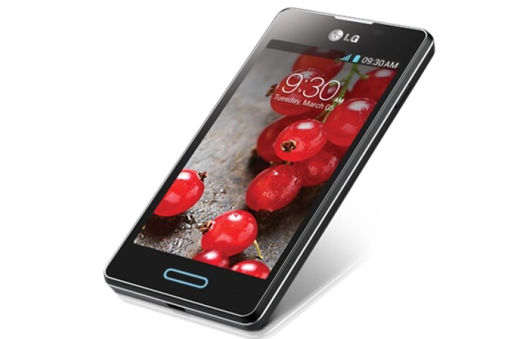 LG Optimus L5 II E450F แอนดรอยด์สมาร์ทโฟน 4.1 Jelly Bean CPU 1GHz Single Core หน้าจอขนาด 4 นิ้ว พร้อมหน่วยความจำภายใน 4 GB , E450F Optimus L5 II