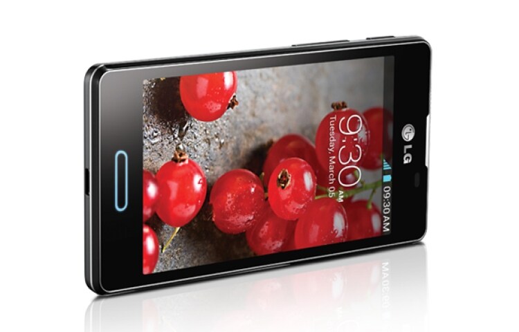 LG Optimus L5 II E450F แอนดรอยด์สมาร์ทโฟน 4.1 Jelly Bean CPU 1GHz Single Core หน้าจอขนาด 4 นิ้ว พร้อมหน่วยความจำภายใน 4 GB , E450F Optimus L5 II