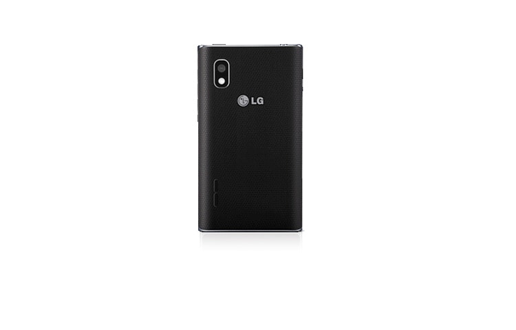 LG แอนดรอยด์สมาร์ทโฟนหน้าจอกว้าง 4 นิ้ว ระบบแอนดรอยด์ 4.0 Ice Cream Sandwich บาง 9.5 มม., E612 Optimus L5