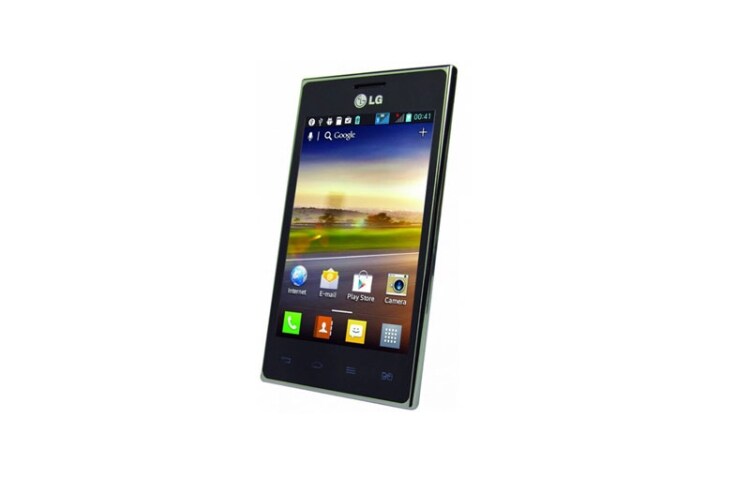 LG แอนดรอยด์สมาร์ทโฟน 2 ซิม พร้อมสนุกกับหน้าจอกว้าง 4 นิ้ว ระบบแอนดรอยด์ 4.0 Ice Cream Sandwich, E615-Optimus L5 Dual