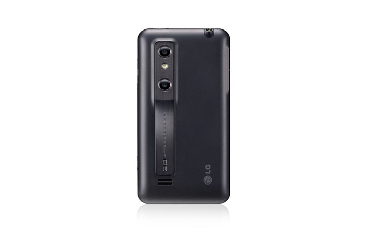 LG P920 OPTIMUS 3D แอนดรอยด์สมาร์ทโฟน สามารถรับชมคอนเทนต์ 3 มิติโดยไม่ต้องสวมเว่น 3 มิติ พร้อมกล้อง 5 ล้านพิกเซล สามารถบันทึกภาพนิ่ง และวิดีโอเป็น 3 มิติได้ทันที, P920 Optimus 3D