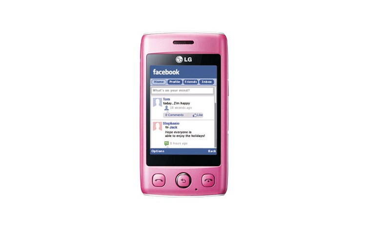 LG T300 COOKIE LITE โทรศัพท์มือถือ แชทสนุก พิมพ์คล่อง เชื่อม Social Media แค่ปลายนิ้ว พร้อมแป้นพิมพ์ Qwerty เสมือนจริง, T300 Cookie Lite