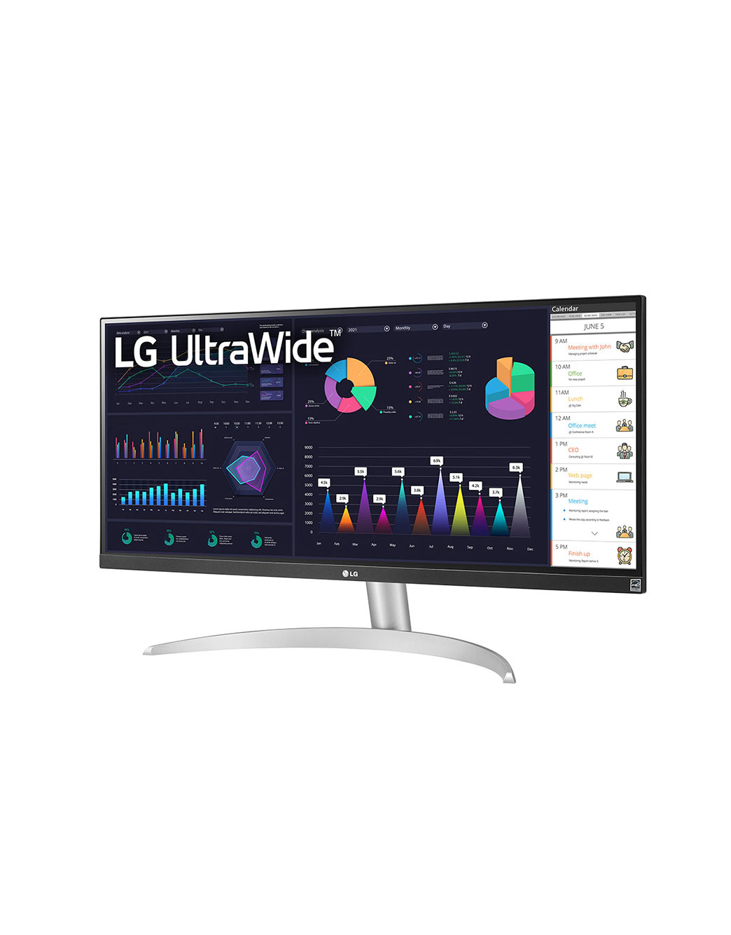 Monitor UltraWide ディスプレイ・モニター本体 29WN600 Україна LG | 29wk600-w lg монітор купити 29WK600-W: LG 73cm/29 ディスプレイ・モニター本体