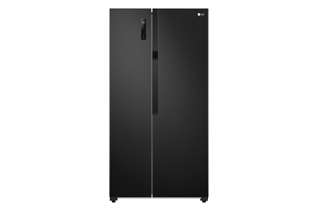 มุมมองด้านหน้าของสินค้า ตู้เย็น Side-by-Side ขนาด 18.3 คิว รุ่น GC-B187JBAM ระบบ Smart Inverter