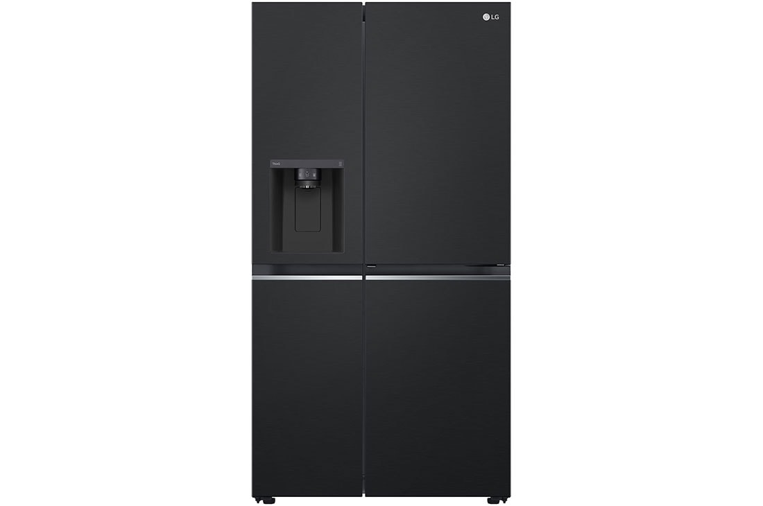 มุมมองด้านหน้าของสินค้า ตู้เย็น Side-by-Side ขนาด  22.4 คิว รุ่น GC-J257SQZW รองรับ Smart Wi-Fi