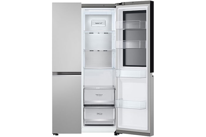 front right door open view