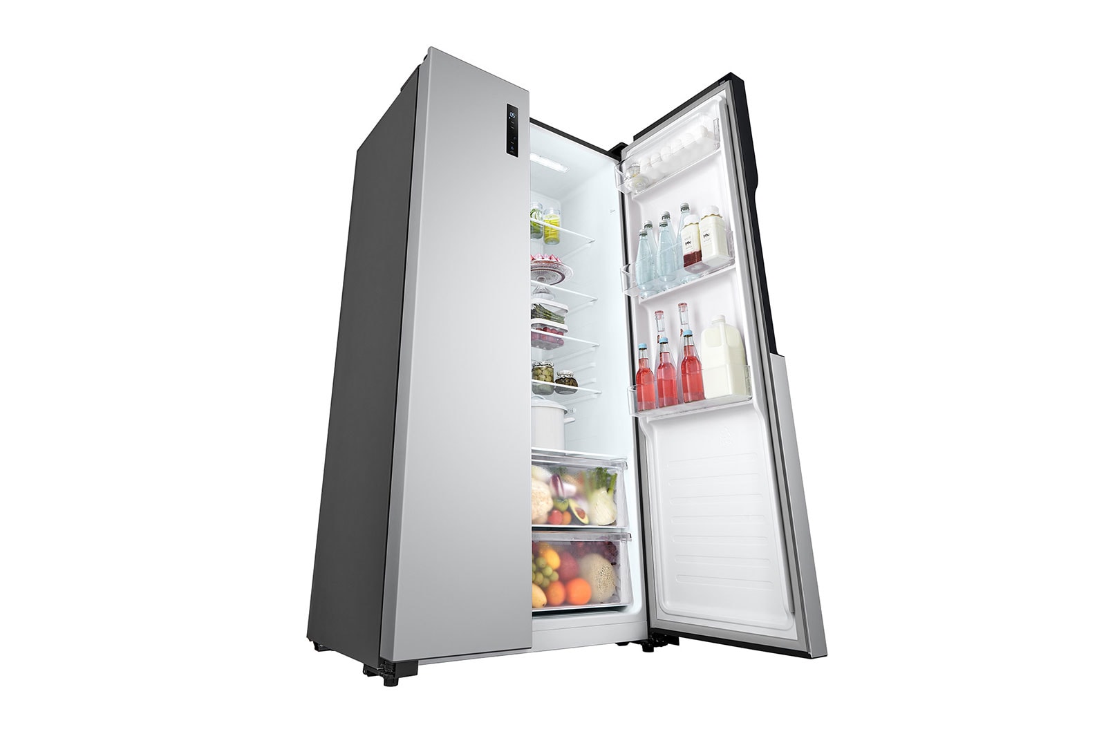 LG ตู้เย็น Side-by-Side รุ่น GC-B187JQAM ขนาด 18 คิว ระบบ Smart Inverter, GC-B187JQAM
