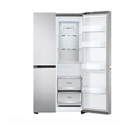LG ตู้เย็น Side-by-Side รุ่น GC-B257SLVL ขนาด 22.9 คิว ระบบ Smart Inverter พร้อม Smart Diagnosis, GC-B257SLVL