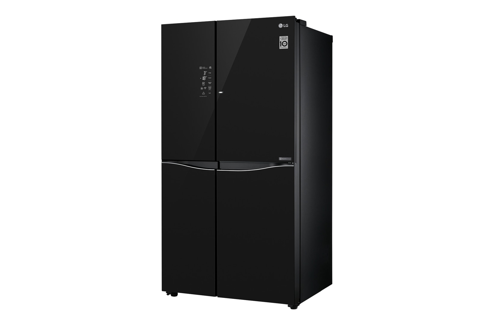 LG ตู้เย็น Side by Side รุ่น GC-M247UGBV ขนาด 21.8 คิว ระบบ Inverter Linear Compressor, GC-M247UGBV