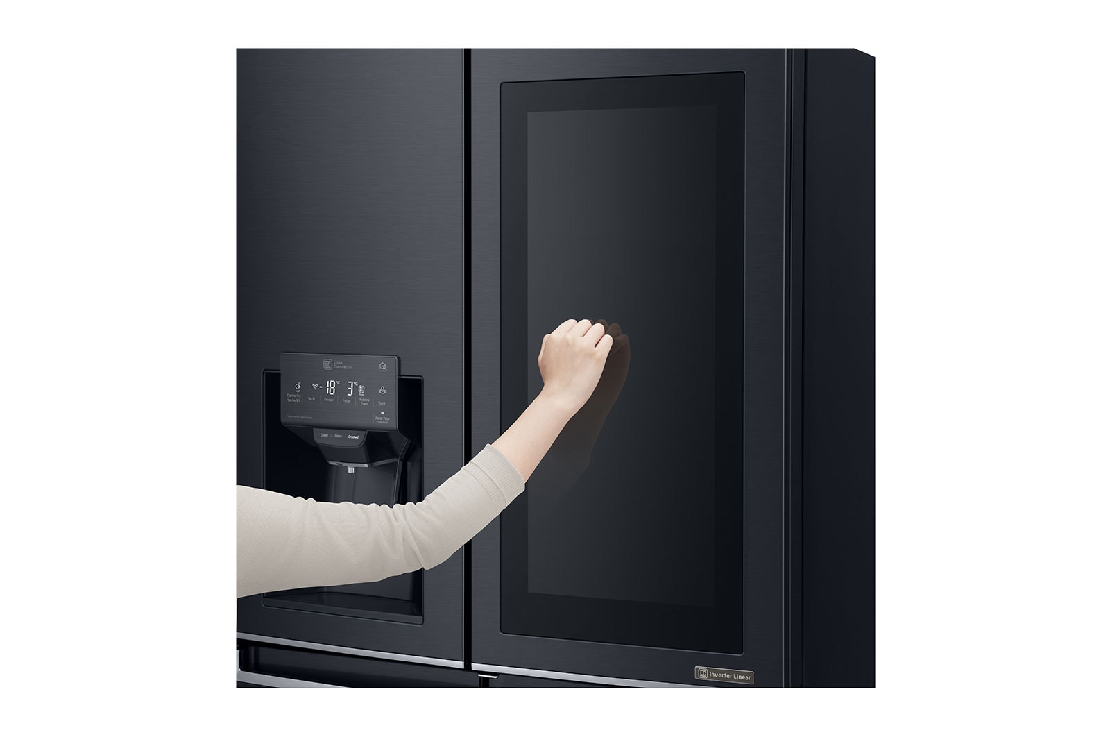 LG ตู้เย็น Multi Door รุ่น GC-X22FTQKL ขนาด 17.4 คิว ระบบ Inverter Linear Compressor พร้อม Smart WI-FI control ควบคุมสั่งงานผ่านสมาร์ทโฟน, GC-X22FTQKL