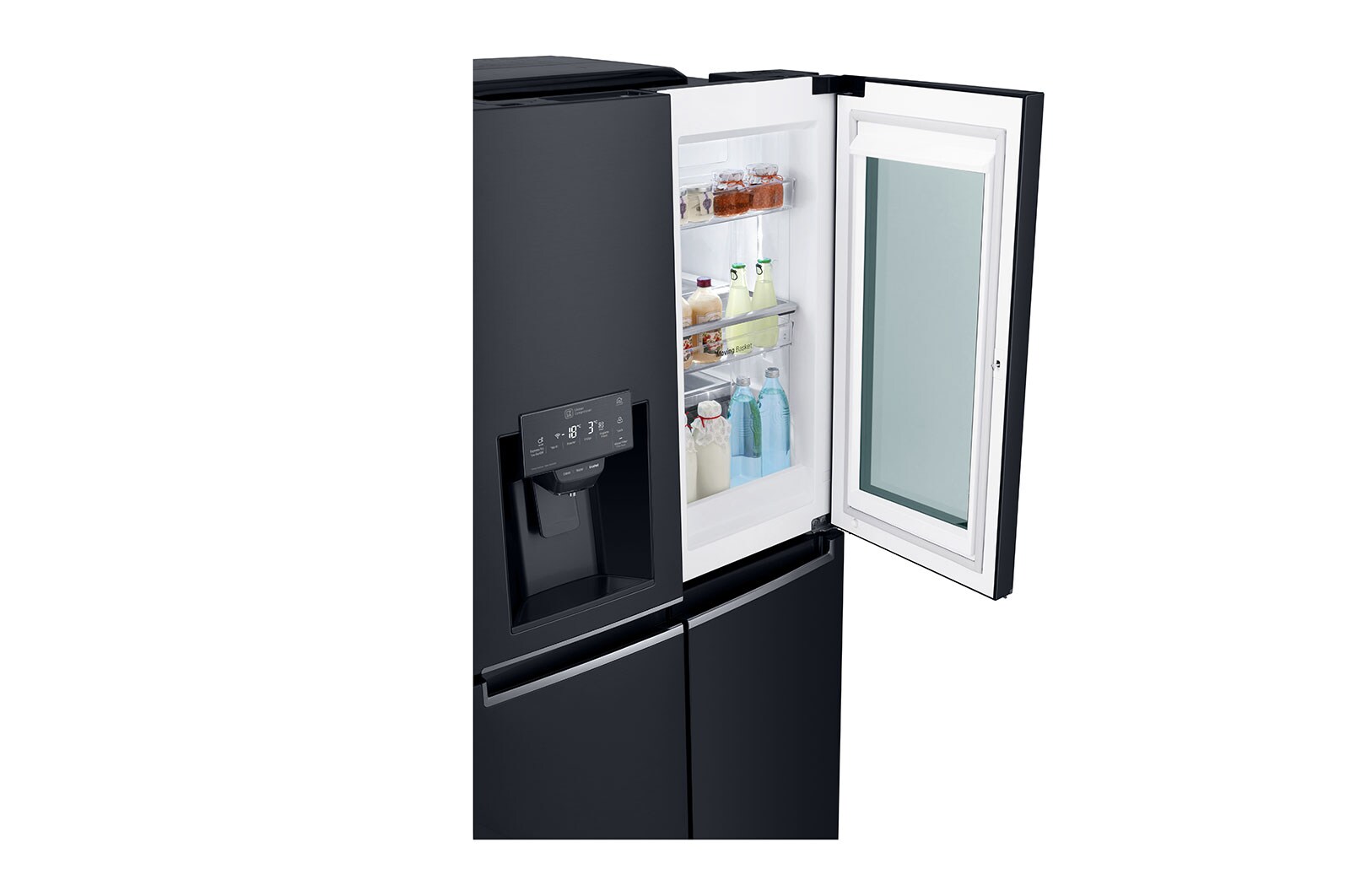 LG ตู้เย็น Multi Door รุ่น GC-X22FTQKL ขนาด 17.4 คิว ระบบ Inverter Linear Compressor พร้อม Smart WI-FI control ควบคุมสั่งงานผ่านสมาร์ทโฟน, GC-X22FTQKL