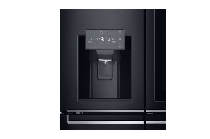 LG ตู้เย็น Multi Door รุ่น GC-X22FTQKL ขนาด 17.4 คิว ระบบ Inverter Linear Compressor พร้อม Smart WI-FI control ควบคุมสั่งงานผ่านสมาร์ทโฟน, GC-X22FTQKL
