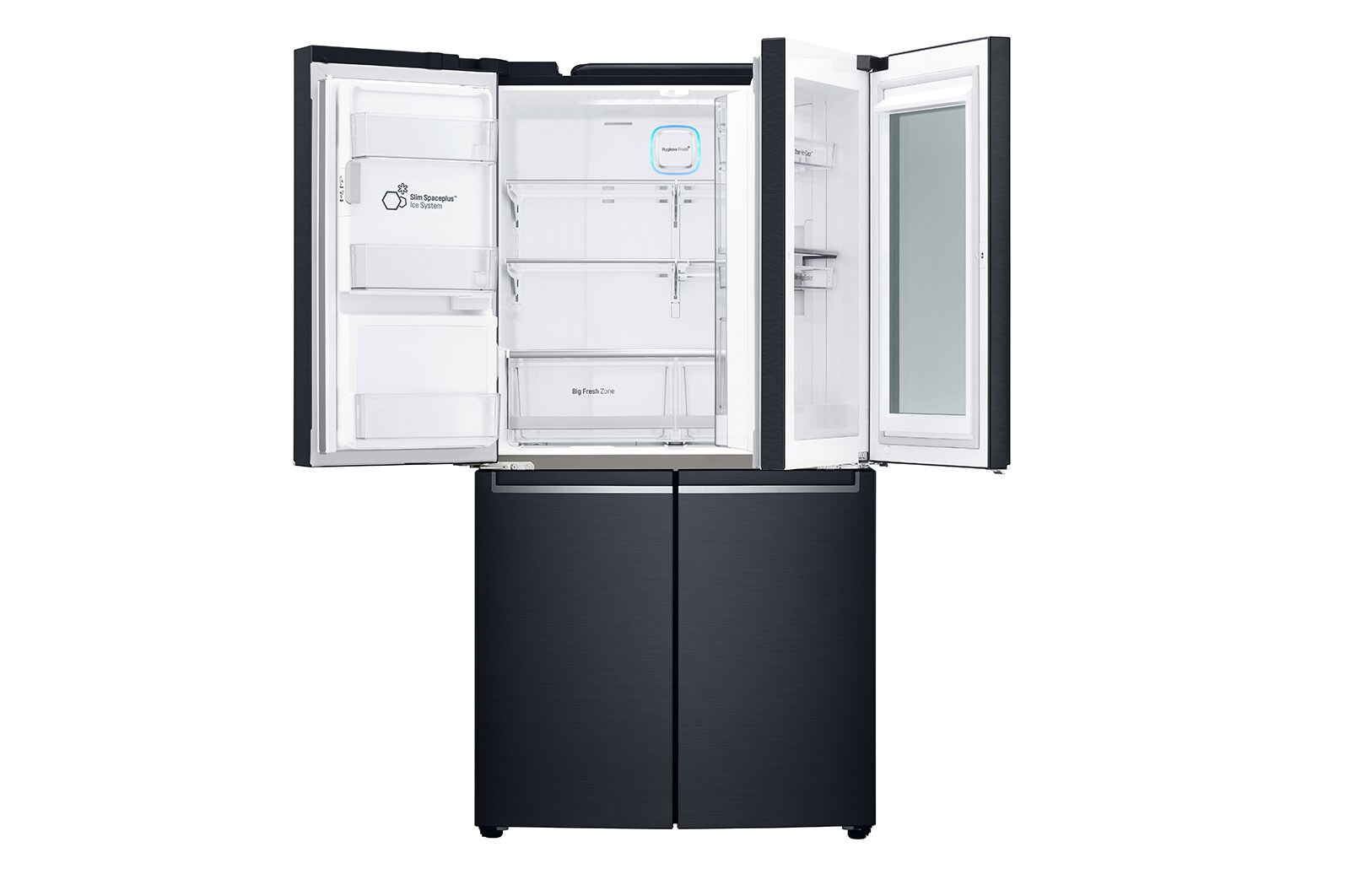 LG ตู้เย็น Multi Door รุ่น GC-X22FTQKL ขนาด 17.4 คิว ระบบ Inverter Linear Compressor พร้อม Smart WI-FI control ควบคุมสั่งงานผ่านสมาร์ทโฟน, GC-X22FTQKL