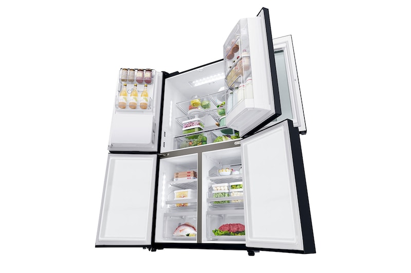 LG ตู้เย็น Multi Door รุ่น GC-X22FTQKL ขนาด 17.4 คิว ระบบ Inverter Linear Compressor พร้อม Smart WI-FI control ควบคุมสั่งงานผ่านสมาร์ทโฟน, GC-X22FTQKL