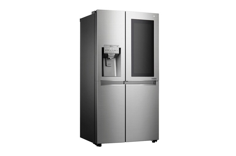 LG ตู้เย็น Side by Side 21.8 คิว GC-X247 ประตู Door in Door, GC-X247CSAV