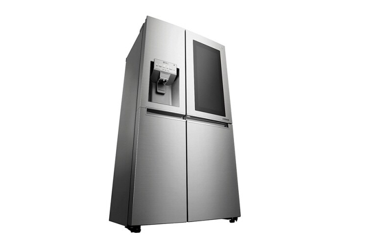 LG ตู้เย็น Side by Side 21.8 คิว GC-X247 ประตู Door in Door, GC-X247CSAV