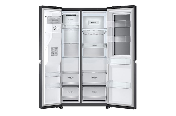 LG ตู้เย็น Instaview Door-in-Door รุ่น GC-X257CQES ขนาด 22.4 คิว ระบบ Inverter Linear Compressor พร้อม Smart WI-FI control ควบคุมสั่งงานผ่านสมาร์ทโฟน, GC-X257CQES