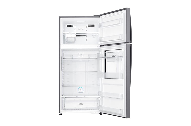 LG ตู้เย็น 2 ประตู รุ่น GN-A702HLHU ขนาด 18.1 คิว ระบบ Inverter Linear Compressor พร้อม Smart WI-FI control ควบคุมสั่งงานผ่านสมาร์ทโฟน, GN-A702HLHU