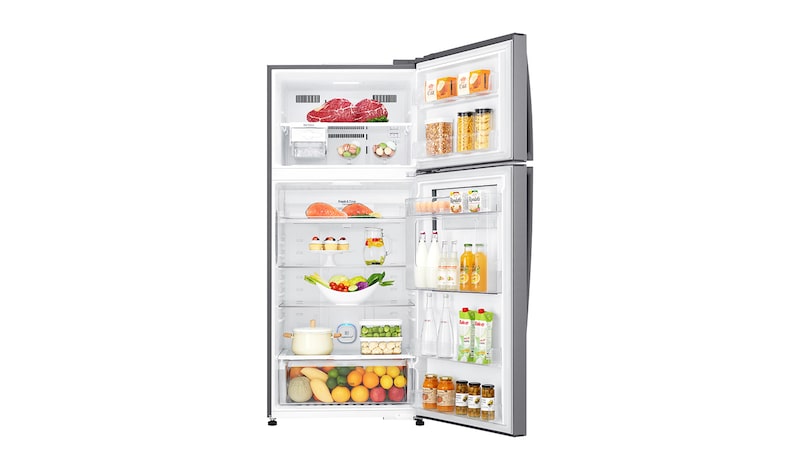 LG ตู้เย็น 2 ประตู รุ่น GN-A702HLHU ขนาด 18.1 คิว ระบบ Inverter Linear Compressor พร้อม Smart WI-FI control ควบคุมสั่งงานผ่านสมาร์ทโฟน, GN-A702HLHU
