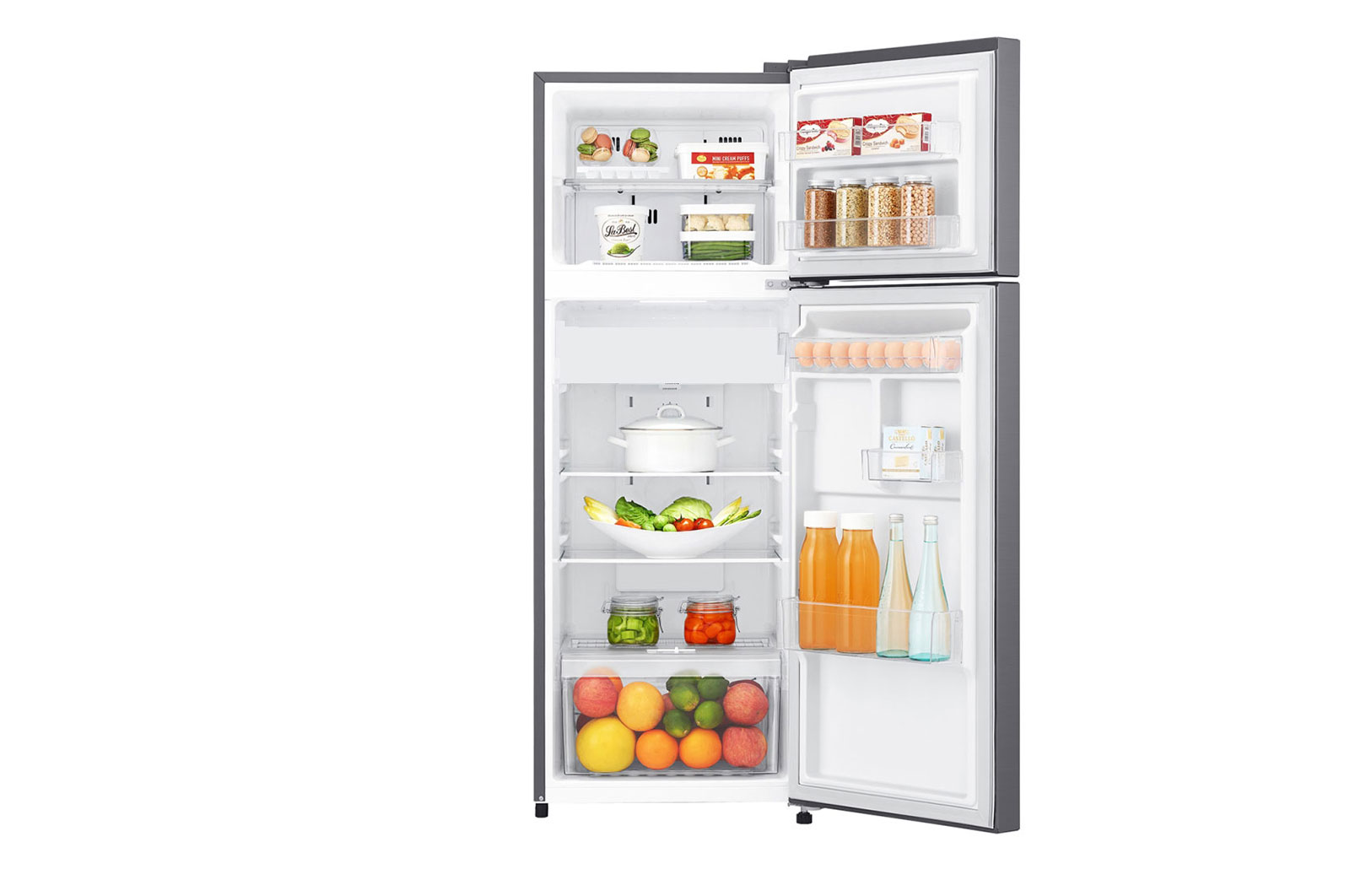 ประตูด้านหน้าเปิดพร้อมอาหาร