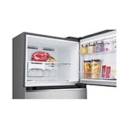 LG ตู้เย็น 2 ประตู รุ่น GN-B372PLBB ขนาด 13.2 คิว ระบบ Smart Inverter Compressor พร้อม Smart WI-FI control ควบคุมสั่งงานผ่านสมาร์ทโฟน, GN-B372PLBB