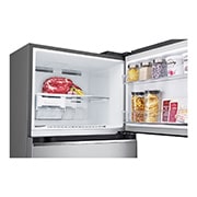 LG ตู้เย็น 2 ประตู รุ่น GN-B392PLBK ขนาด 14.0 คิว ระบบ Smart Inverter Compressor พร้อม Smart WI-FI control ควบคุมสั่งงานผ่านสมาร์ทโฟน, GN-B392PLBK