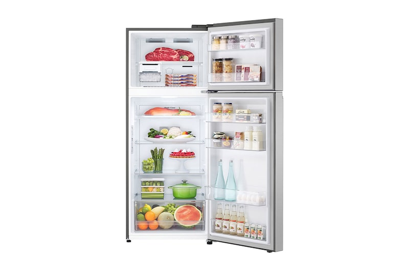 LG ตู้เย็น 2 ประตู รุ่น GN-B372PLBB ขนาด 13.2 คิว ระบบ Smart Inverter Compressor พร้อม Smart WI-FI control ควบคุมสั่งงานผ่านสมาร์ทโฟน, GN-B372PLBB