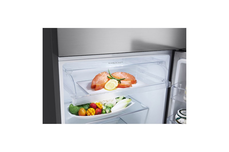 LG ตู้เย็น 2 ประตู รุ่น GN-B372PLBB ขนาด 13.2 คิว ระบบ Smart Inverter Compressor พร้อม Smart WI-FI control ควบคุมสั่งงานผ่านสมาร์ทโฟน, GN-B372PLBB