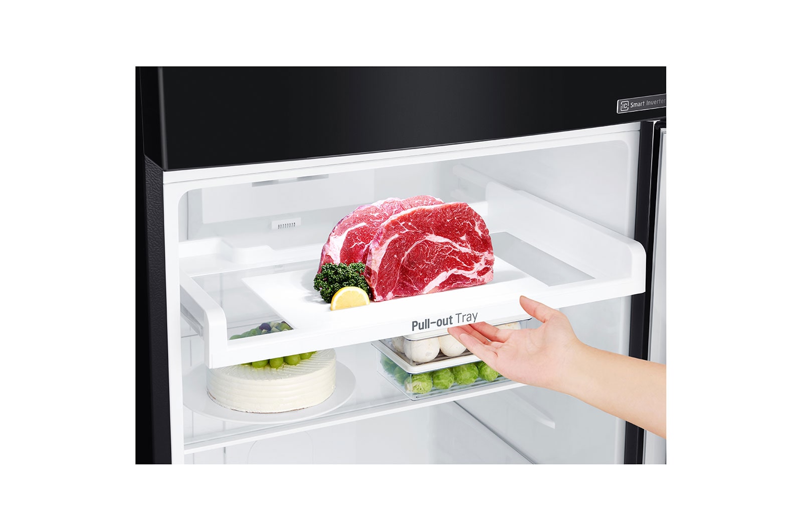 LG ตู้เย็น 2 ประตู รุ่น GN-B422SWCL ขนาด 14.2 คิว ระบบ Smart Inverter Compressor, GN-B422SWCL