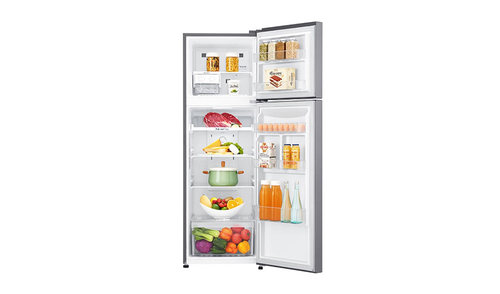 LG ตู้เย็น 2 ประตู รุ่น GN-C272SLCN ขนาด 9.2 คิว ระบบ Inverter Linear Compressor, GN-C272SLCN
