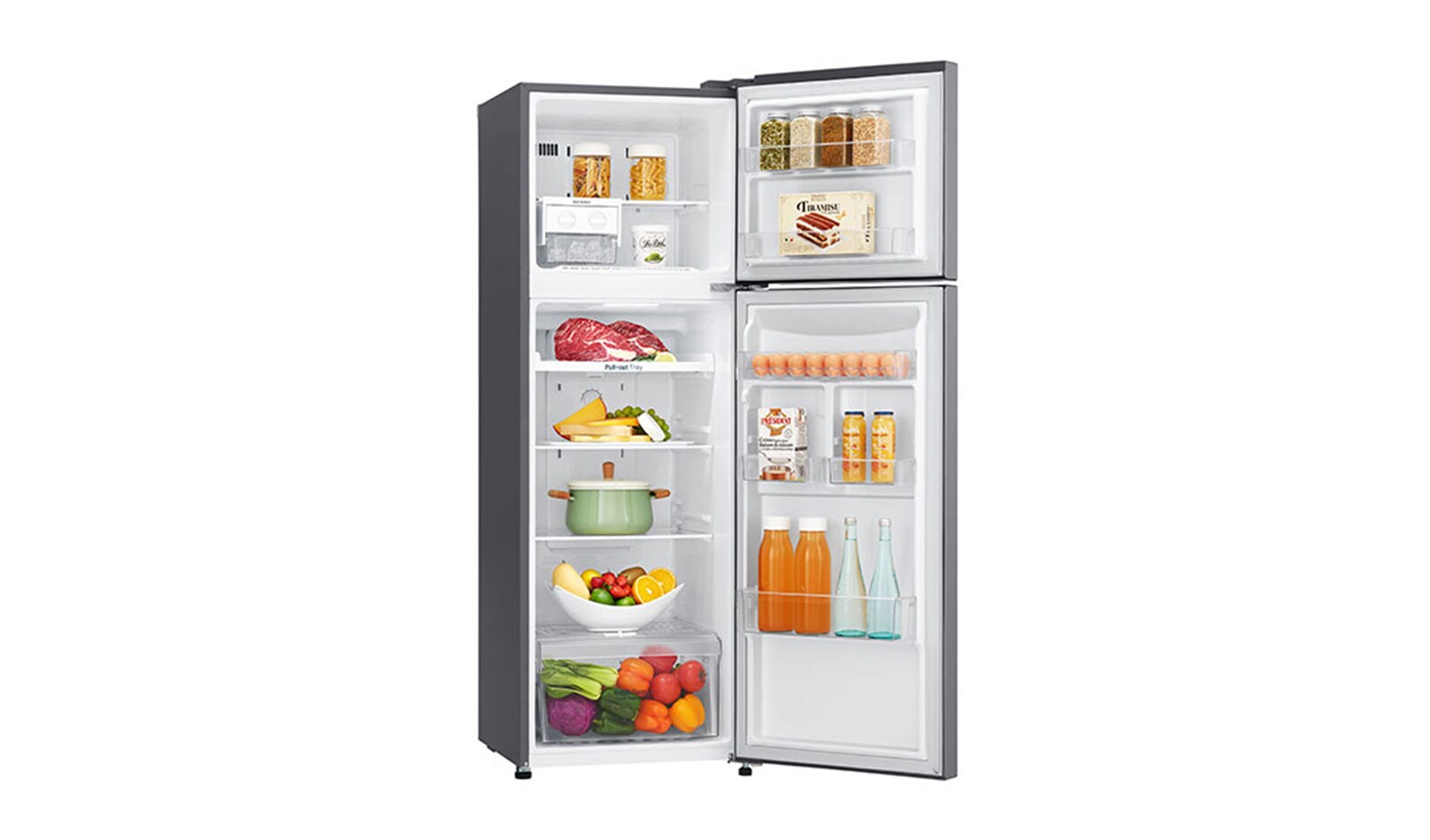 LG ตู้เย็น 2 ประตู รุ่น GN-C272SLCN ขนาด 9.2 คิว ระบบ Inverter Linear Compressor, GN-C272SLCN