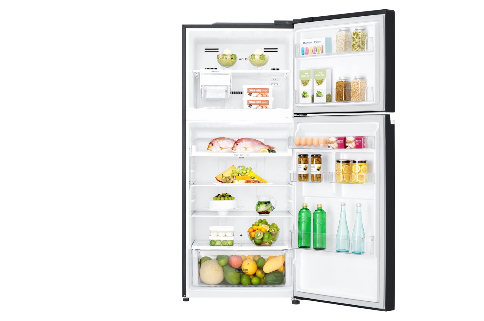 LG ตู้เย็น 2 ประตู รุ่น GN-C422SGCN ขนาด 14.2 คิว ระบบ Inverter Linear Compressor, GN-C422SGCN