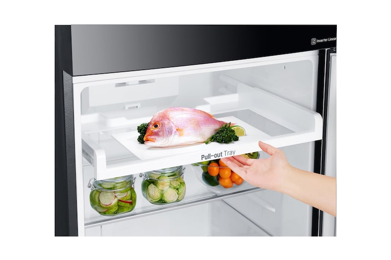 LG ตู้เย็น 2 ประตู รุ่น GN-C422SGCN ขนาด 14.2 คิว ระบบ Inverter Linear Compressor, GN-C422SGCN