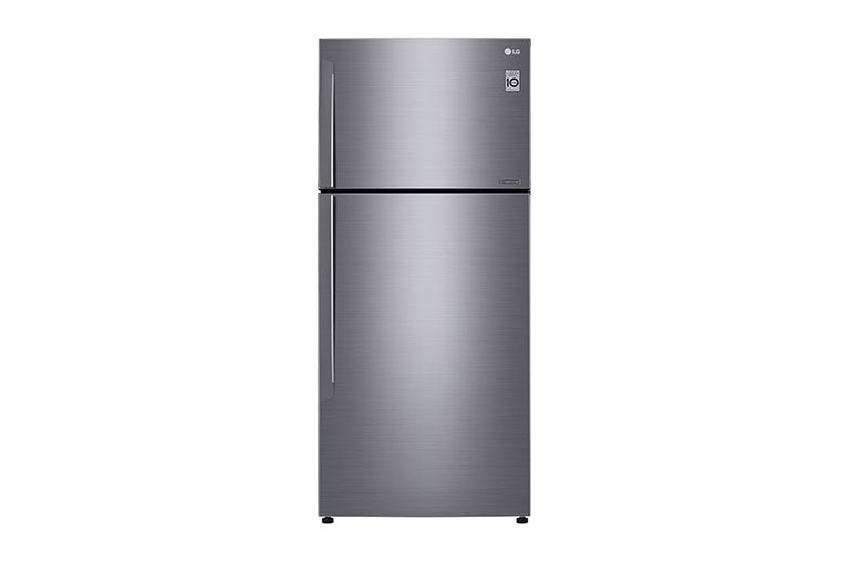 มุมมองด้านหน้าของ ตู้เย็น 2 ประตู รุ่น GN-C602HLCU ขนาด 17.4 คิว ระบบ Inverter Linear Compressor GN-C602HLCU