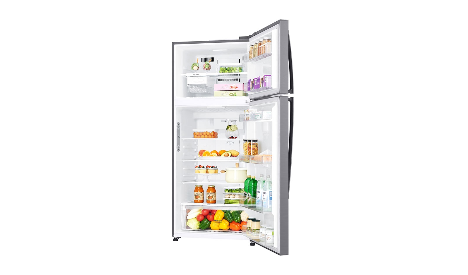 LG ตู้เย็น 2 ประตู รุ่น GN-C602HLCU ขนาด 17.4 คิว ระบบ Inverter Linear Compressor, GN-C602HLCU