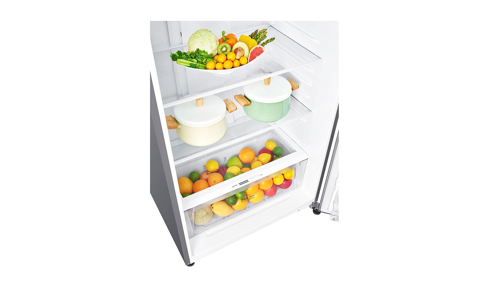 LG ตู้เย็น 2 ประตู รุ่น GN-C602HLCU ขนาด 17.4 คิว ระบบ Inverter Linear Compressor, GN-C602HLCU