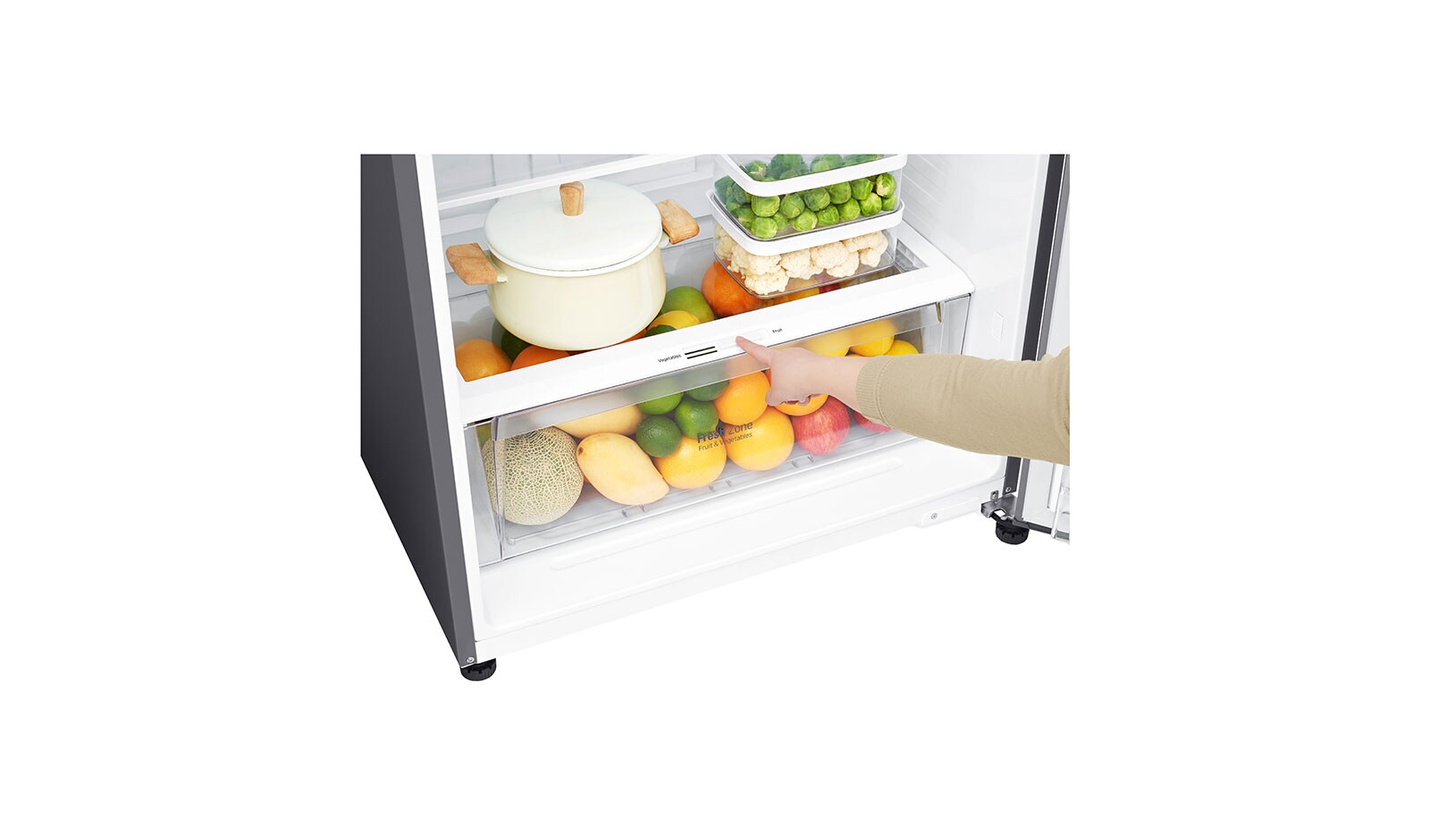 LG ตู้เย็น 2 ประตู รุ่น GN-C602HLCU ขนาด 17.4 คิว ระบบ Inverter Linear Compressor, GN-C602HLCU