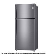 LG ตู้เย็น 2 ประตู รุ่น GN-C602HQCM สีเงิน ขนาด 17.4 คิว ระบบ Smart Inverter Compressor พร้อม Smart Diagnosis, GN-C602HQCM