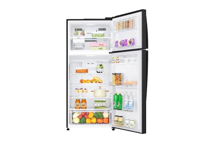 LG ตู้เย็น 2 ประตู ขนาด 18.1 คิว รุ่น GN-C702HXCM สีดำ มี Smart Diagnosis, GN-C702HXCM