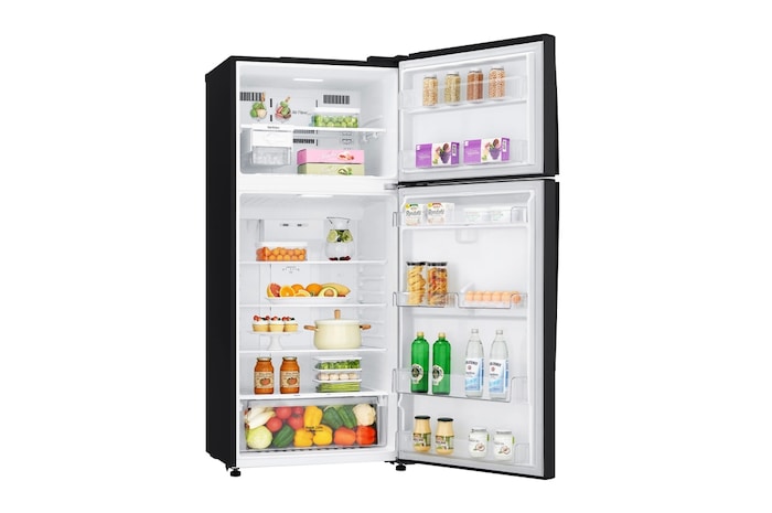 LG ตู้เย็น 2 ประตู ขนาด 18.1 คิว รุ่น GN-C702HXCM สีดำ มี Smart Diagnosis, GN-C702HXCM