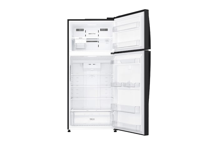 LG ตู้เย็น 2 ประตู ขนาด 18.1 คิว รุ่น GN-C702HXCM สีดำ มี Smart Diagnosis, GN-C702HXCM