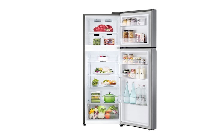 LG ตู้เย็น 2 ประตู รุ่น GN-D322PQMB ขนาด 11.8 คิว ระบบ Smart Inverter Compressor, GN-D322PQMB