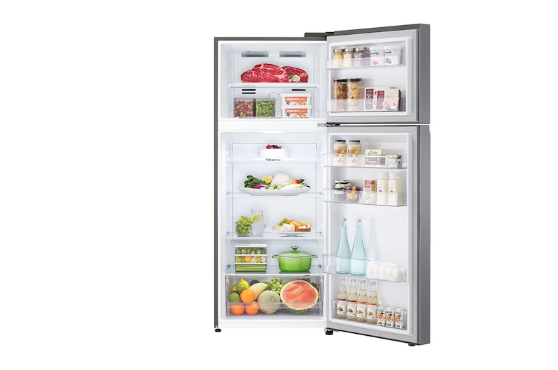 LG ตู้เย็น 2 ประตู รุ่น GN-D382PQMB ขนาด 14.0 คิว ระบบ Smart Inverter Compressor , GN-D382PQMB
