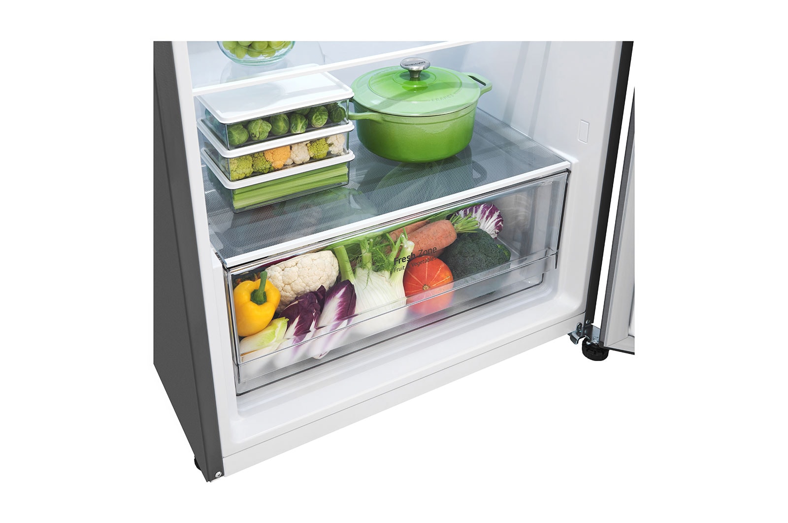 LG ตู้เย็น 2 ประตู รุ่น GN-D382PQMB ขนาด 14.0 คิว ระบบ Smart Inverter Compressor , GN-D382PQMB