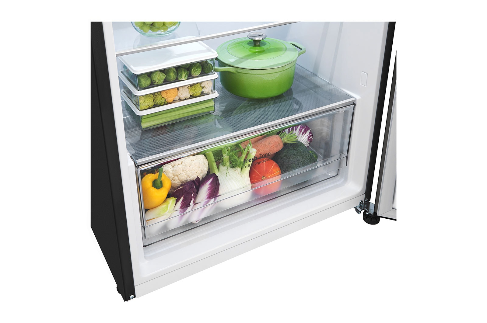LG ตู้เย็น 2 ประตู รุ่น GN-F372PXAK ขนาด 13.2คิว ระบบทำน้ำแข็งอัตโนมัติ, GN-F372PXAK