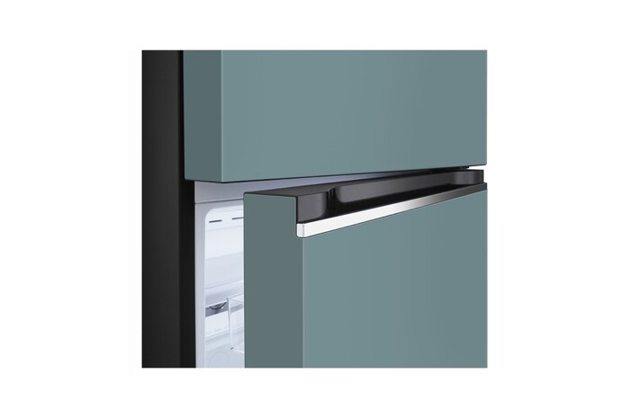 LG ตู้เย็น 2 ประตู Macaron Series รุ่น GN-X392PMGB สีฟ้าพาสเทล ขนาด 14.0 คิว ระบบ Smart Inverter Compressor พร้อม Smart Diagnosis, GN-X392PMGB