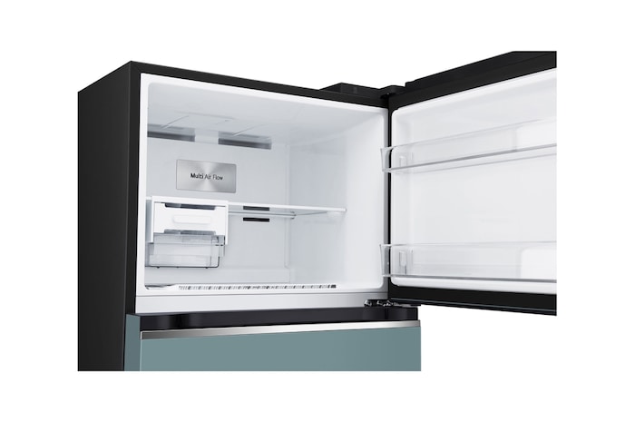 LG ตู้เย็น 2 ประตู Macaron Series รุ่น GN-X392PMGB สีฟ้าพาสเทล ขนาด 14.0 คิว ระบบ Smart Inverter Compressor พร้อม Smart Diagnosis, GN-X392PMGB