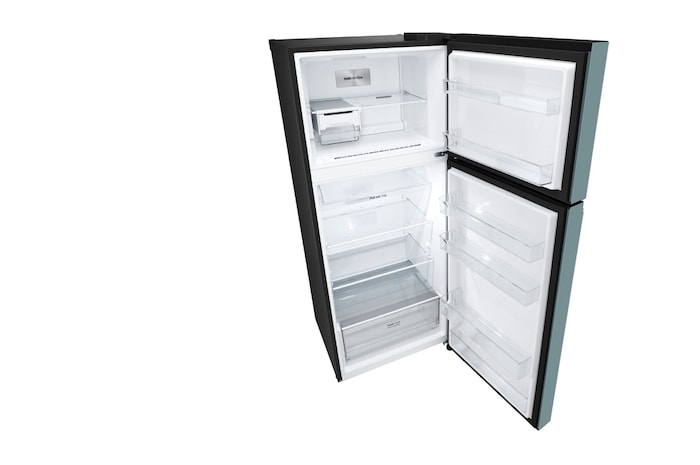 LG ตู้เย็น 2 ประตู Macaron Series รุ่น GN-X392PMGB สีฟ้าพาสเทล ขนาด 14.0 คิว ระบบ Smart Inverter Compressor พร้อม Smart Diagnosis, GN-X392PMGB